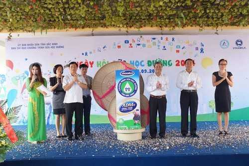 TỈNH BẮC NINH TRIỂN KHAI CHƯƠNG TRÌNH SỮA HỌC ĐƯỜNG ĐẾN TẤT CẢ CÁC TRƯỜNG MẦM NON