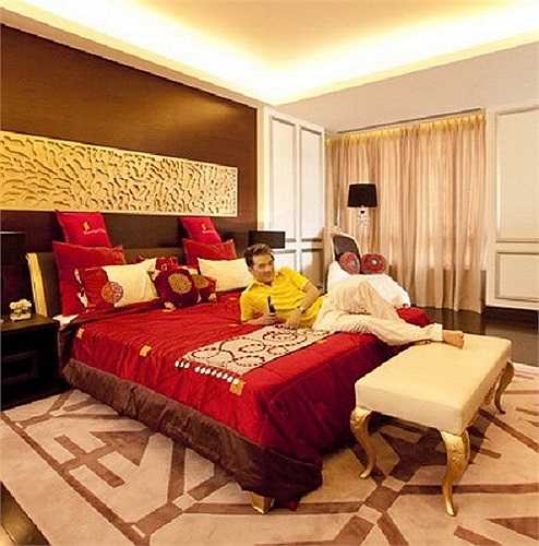 Căn hộ được thiết kế với nhiều phòng giải trí, thư giãn cao cấp. 