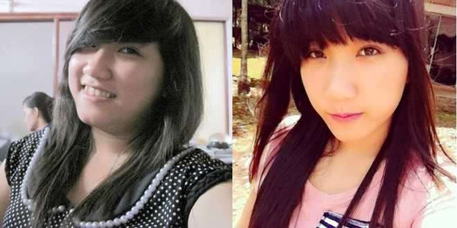 Cô gái Việt giảm gần 40kg để mặc vừa váy cưới