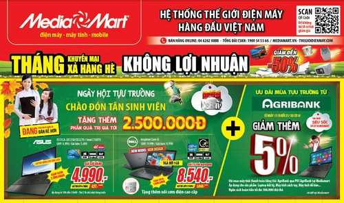 Thời điểm vàng mua hàng laptop