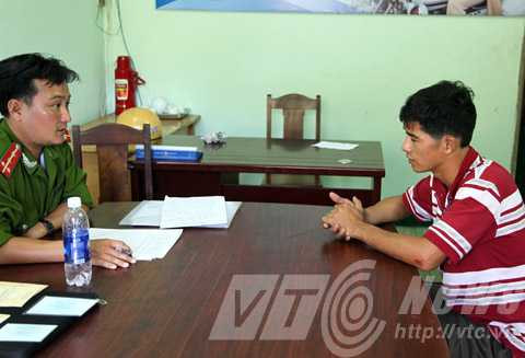 điều tra, lái phụ xe, xe container, ép ngã, cảnh sát giao thông, CSGT, Đà Nẵng