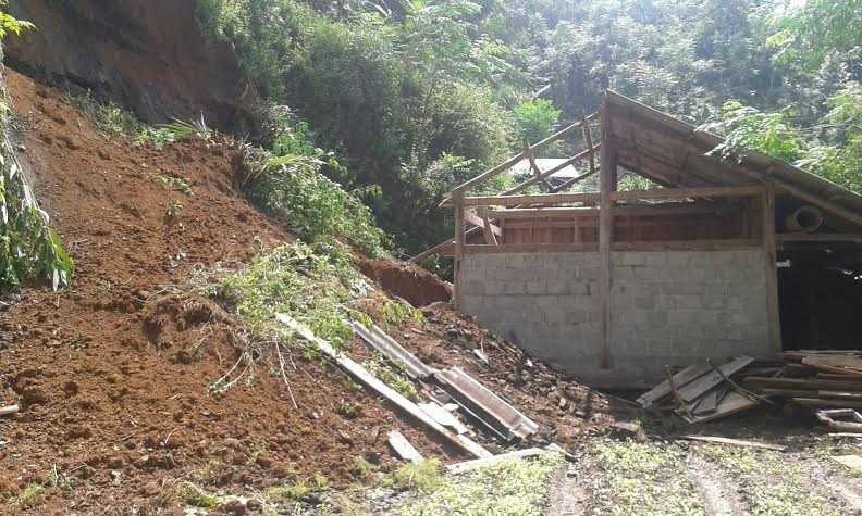 Sạt lở đất ở Bắc Kạn, một người thiệt mạng