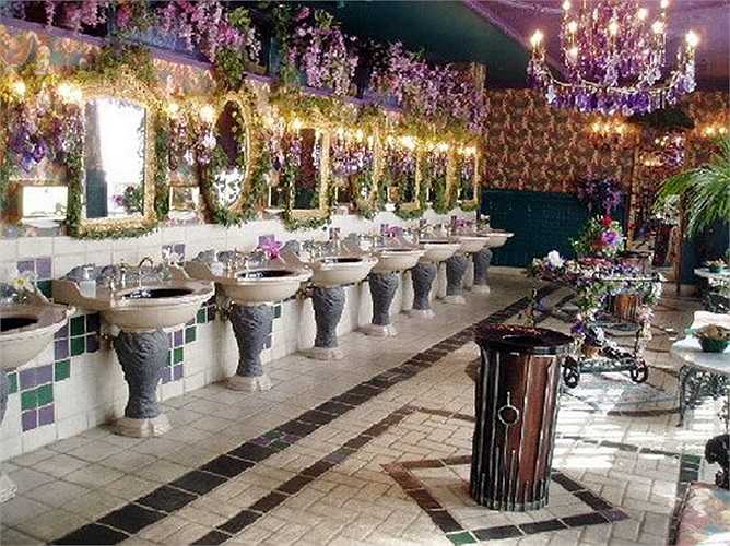 Được bình chọn là nhà vệ sinh công cộng đẹp nhất ở Mỹ năm 2009 với thiết kế nội thất sang trọng lộng lẫy – nơi mọi người nghĩ chỉ có ở các khách sạn hạng sang hoặc các gia đình giàu có, lại là nơi mà tất cả mọi người đến thưởng thức nghệ thuật ở rạp hát Shoji đều có thể vào. 