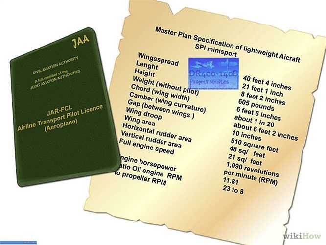 Bước 2: Khuyến cáo bạn nên có bằng lái máy bay trước khi bắt tay chế tạo, bởi thấu hiểu việc điều khiển sẽ giúp việc chế tạo thuận lợi hơn nhiều.