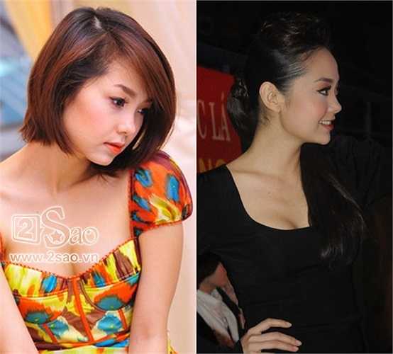 'Bé heo' cũng từng lộ sẹo ở dưới cánh tay làm dấy lên tin đồn cô đại tu vòng một. 