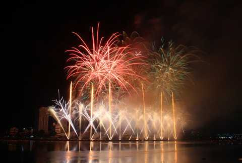 “5 châu tranh tài”, Pháo hoa Quốc tế, Đà Nẵng, DIFC 2015