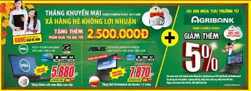 7 ngày cuối cùng xả hàng hè không lợi nhuận tại MediaMart