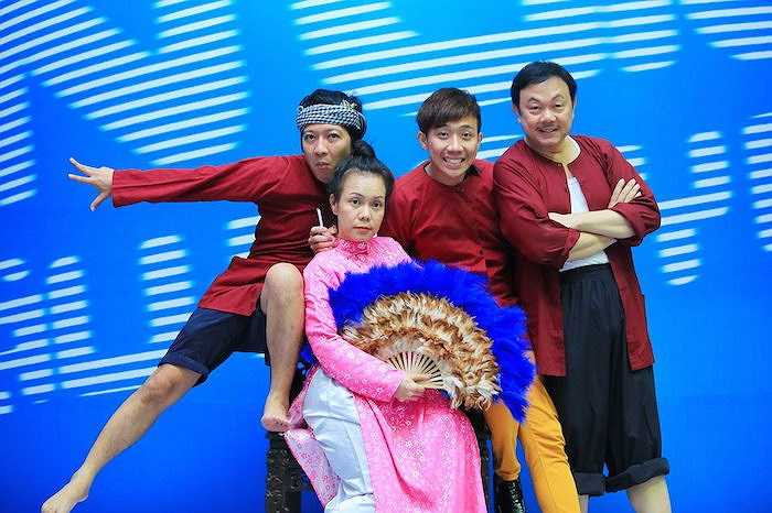 Trường Giang, Trấn Thành, Chí Tài nhí nhố bên Việt Hương