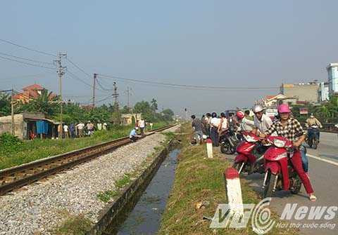 tàu hỏa HP1, Hà Nội - Hải Phòng, một công nhân nguy kịch