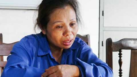 đổ rượt vào miệng cháu bé, đối tượng Nguyễn Thị Thanh, "ma nhập"