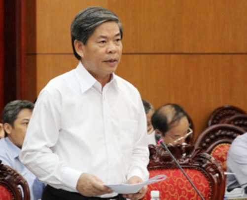 Bộ trưởng Tài nguyên và Môi trường Nguyễn Minh Quang