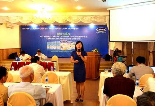 Vinamilk chăm sóc người cao tuổi Bình Thuận