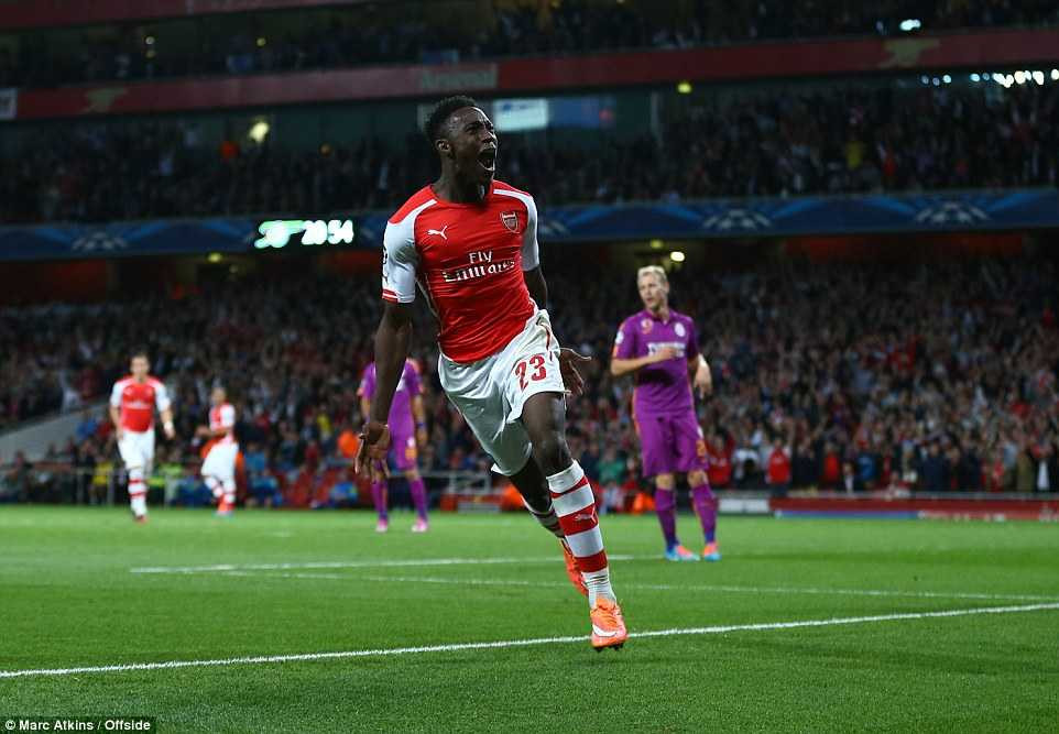 Danny Welbeck thăng hoa ngay sau khi rời Man Utd