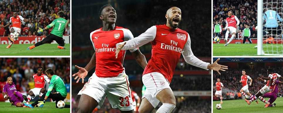 Nhận xét 'Welbeck đủ khả năng sánh tầm Thierry Henry' của Arsene Wenger đang được chứng minh