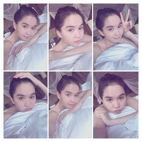 Luôn xuất hiện trước công chúng bằng hình ảnh một Nữ hoàng nội y đẹp từng centimet từ gương mặt đến vóc dáng, nhan sắc Ngọc Trinh là khao khát của hàng ngàn cô gái. 