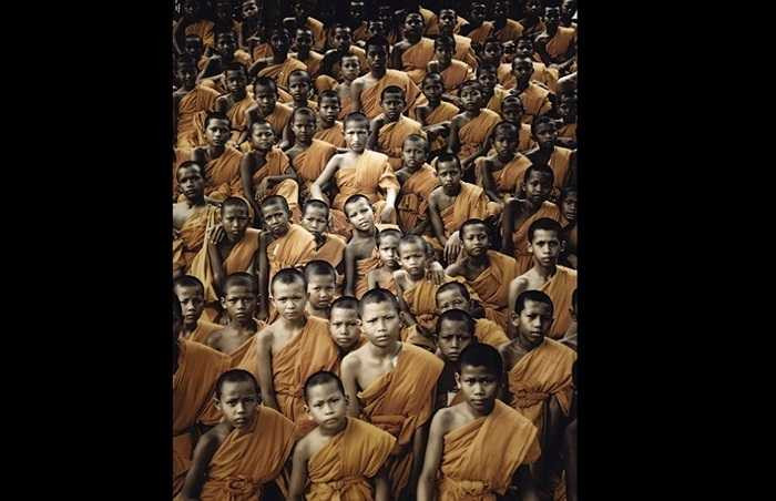 Các nhà sư thuộc bộ lạc Tibetan