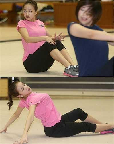 Ngoài lịch học, tập luyện, thi đấu, Yeon-Jae cũng dành thời gian đóng các clip quảng cáo. 