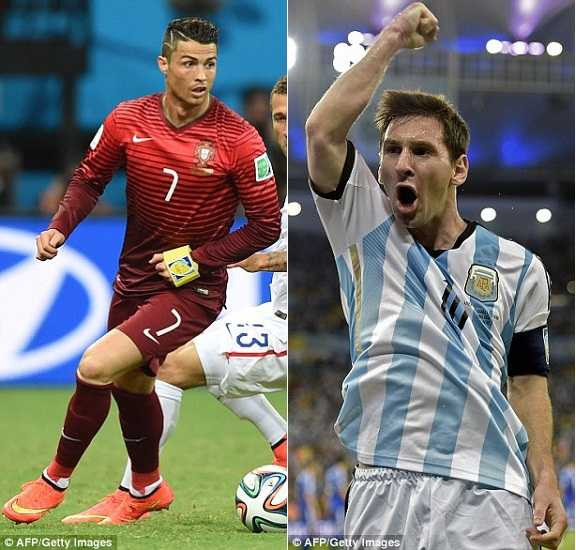 Ronaldo đối đầu Messi trên thảm có Old Trafford