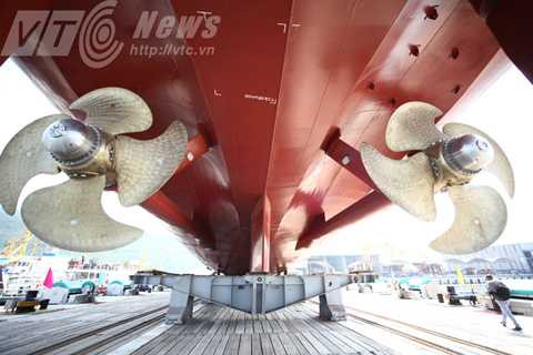 Hạ thủy, tàu CSB, Cảnh sát biển, hiện đại nhất, Việt Nam, CSB 8002, Sông Thu