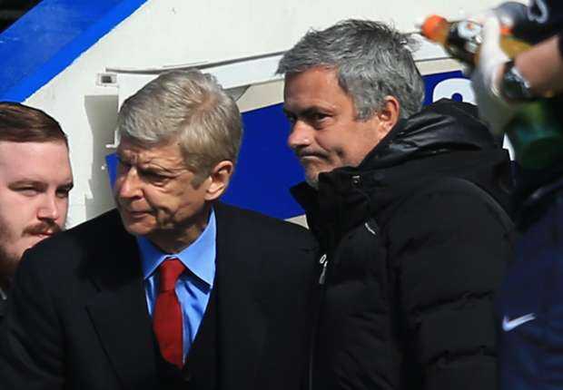 Không có sự nhùn nhường giữa Wenger và Mourinho