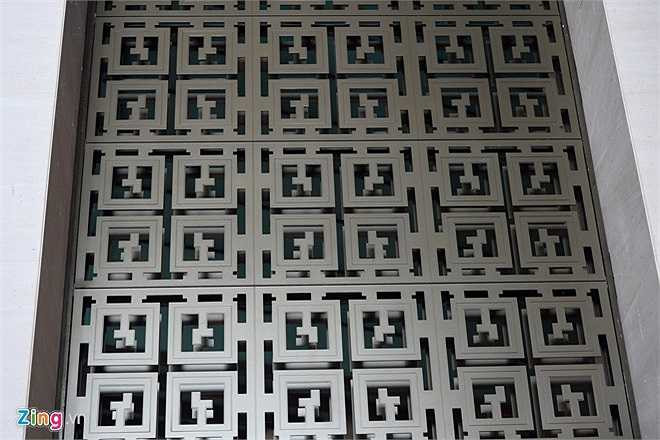 Bên trong Hội trường hình tròn với 600 chỗ ngồi, nơi diễn ra các kỳ họp Quốc hội.