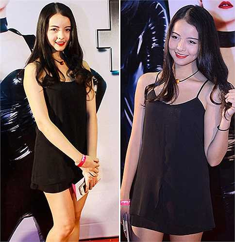 Yu Dương, diễn viên trẻ nổi lên từ bộ phim Lời nguyền huyết ngải cũng mặc váy ngủ đen đi dự sự kiện. Tuy nhiên, chiếc váy quá ngắn nên không nhận được nhiều lời tán thưởng. 