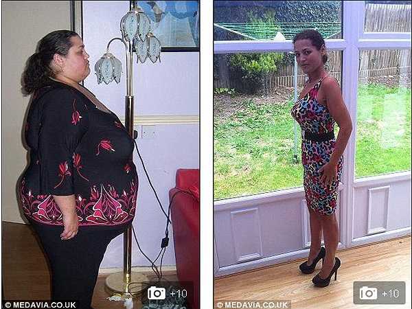 Emma Sealey, 35 tuổi đến từ Anh lo sợ cô sẽ qua đời trước tuổi 40, vì thế cô quyết tâm lên kế hoạch giảm cân.