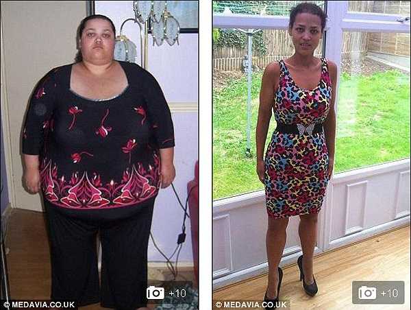Người phụ nữ này gây bất ngờ khi giảm được gần 120kg trong vòng 2 năm. 