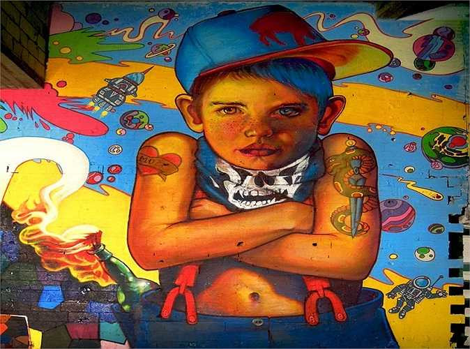 Tài năng xinh đẹp, Natalia nhanh chóng được biết đến, đặc biệt là các bạn trẻ đam mê nghệ thuật đường phố