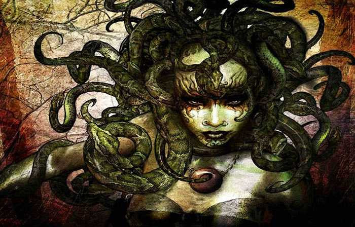 Medusa là một nữ quỷ đáng sợ trong thần thoại Hy Lạp. Ban đầu Medusa là một cô gái xinh đẹp và quyến rũ. Nhưng đã lỡ chọc giận nữ thần Athena và bị nữ thần hóa phép tóc cô ta thành búi rắn rết và có ánh mắt biến người thành đá rất đáng sợ.