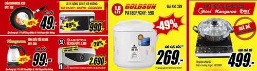 Media Mart trượt giá không phanh – bùng nổ khuyến mại