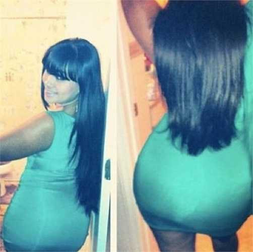 Cô gái mất điểm do có màn khoe vòng 3 có phần thái quá