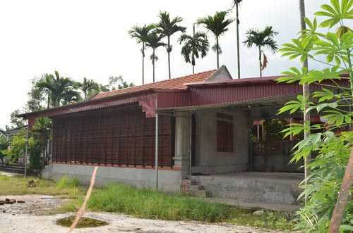  Nhà gỗ tiền tỷ của đại gia Thủy Triêu, Thủy Nguyên, Hải Phòng.