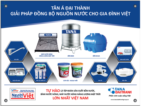 Bộ sản phẩm Tân Á Đại Thành