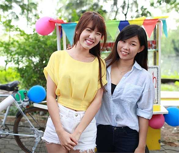 'Nhân vật này có tính cách rất sôi nổi, lanh chanh và mau mồm mau miệng. Đặc biệt, cô nàng có 'máu liều” và ưa mạo hiểm này đã quyết định về Việt Nam tìm cha chỉ với 5 triệu đồng trong túi. Kim Chi nói tiếng Việt không tốt, chính vì vậy, khán giả sẽ thấy giọng Kim Chi trong phim hơi ngọng và lúc nào cũng phát âm sai, ví dụ như 'chú Ngọc' thành 'chú Nọc' đó' - Kiều Nhi chia sẻ về vai diễn.