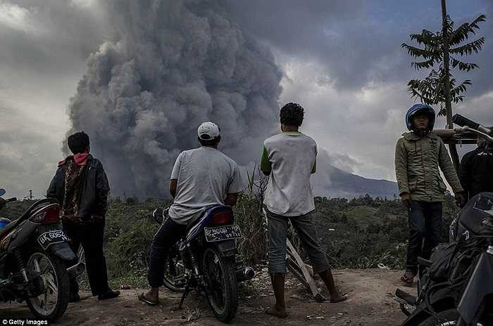 Sinabung đã hoạt động trong hơn 400 năm 