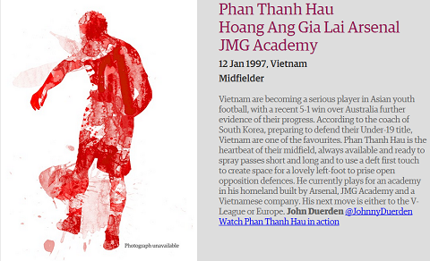 Thông tin về Phan Thanh Hậu trong danh sách của Guardian với hình ảnh mặc định