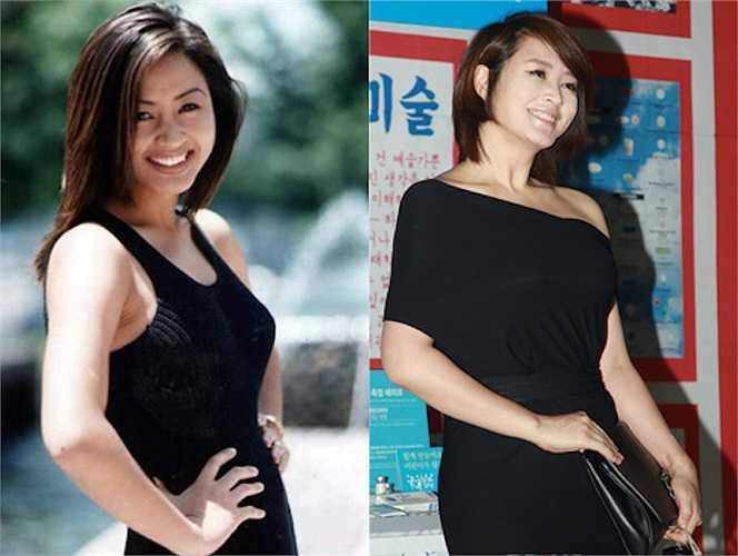 Kim Hye Soo ngày ấy và bây giờ vẫn mang nét đẹp quyến rũ, tự nhiên. 