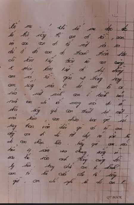 3 mẹ con chết trong tư thế treo cổ: Lá thư tuyệt mệnh đẫm nước mắt