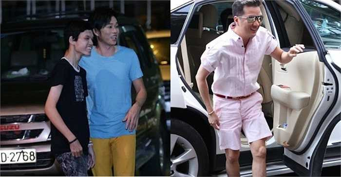 Dù trên sân khấu hay đời thường, Hoài Linh đều giữ nét dung dị đến bình dân thì Đàm Vĩnh Hưng luôn chỉn chu và thời thượng trong phong cách ăn mặc. Quyền lực và giàu có nhưng nam danh hài không khoe mẽ với báo chí, anh vẫn đi xế hộp bình dân trong khi đệ tử của anh liên tục đổi xe sang. Mới đây, nam ca sỹ Dạ khúc cho tình nhân còn sắm cho mình chiếc Transit DCar Limited phiên bản 2014 có đầy đủ nội thất sang trọng. Bên ngoài chiếc xe còn được anh gắn logo Mr Đàm như một cách chơi trội. 