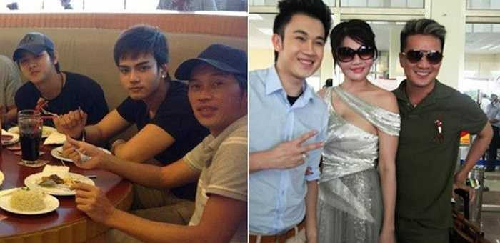 Hoài Linh thường ăn uống cùng các đồng nghiệp và những người con nuôi. Anh mở quán ăn để kiếm thêm thu nhập cho họ. Trong khi đó, bạn bè của Đàm Vĩnh Hưng đều là những đại gia máu mặt. 