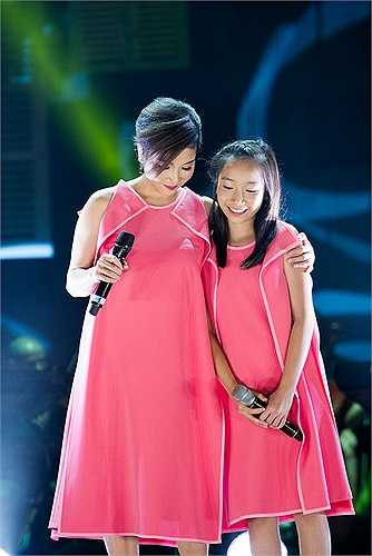 Trong chương trình, con gái Mỹ Anh của diva cũng xuất hiện