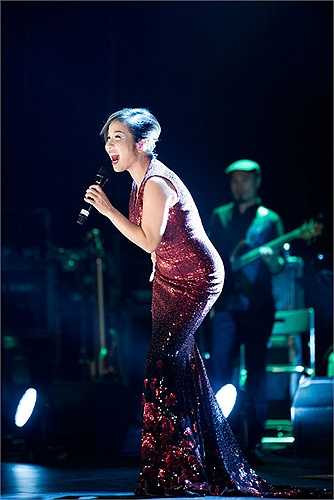 Toàn bộ trang phục trong đêm dễn đã đem đến cho nữ diva sự tự tin để hoàn thành xuất sắc liveshow