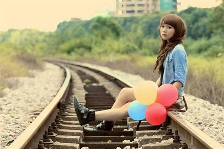 Cô bạn đang nỗ lực và cố gắng biến ước mơ thành hiện thực.