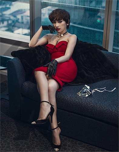 Nữ ca sỹ Tiêu Châu Như Quỳnh cắt tóc tém để hướng tới một hình ảnh năng động, cá tính 