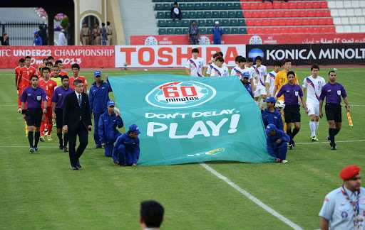AFC liên tục phát động chiến dịch 'Don't delay. Play!' trong năm 2014