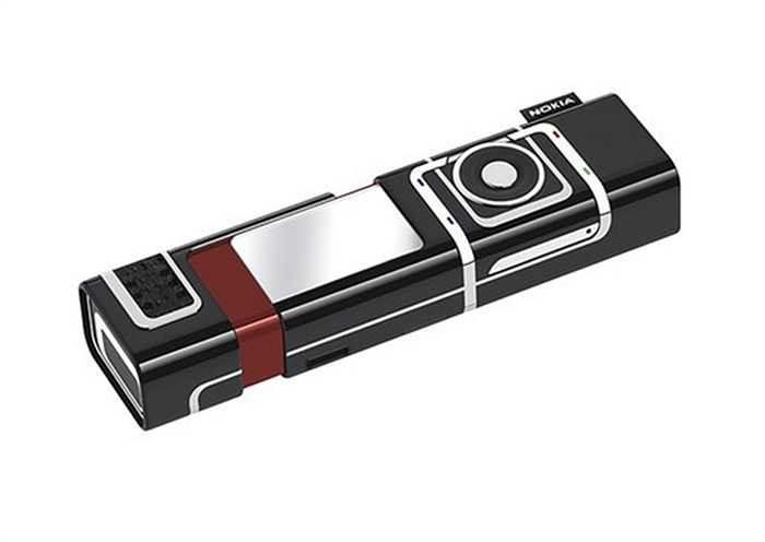 Nokia 7280 (2004) có thể được gọi là một điện thoại son môi, thuộc dòng điện thoại thời trang của Nokia, mang phong cách kết hợp đen, đỏ và trắng. Màn hình có thể biến thành tấm gương để soi.