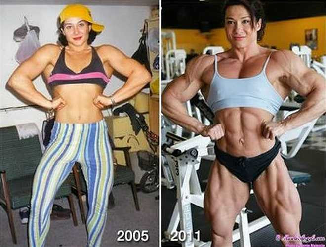 Alina Popa (36 tuổi) là một nữ VĐV thể hình chuyên nghiệp được xếp hạng 2 trong Bảng xếp hạng IFBB Pro. 