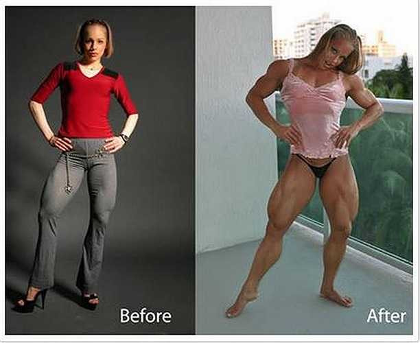 Monica Mollica từng một cô gái mảnh khảnh trở thành một VĐV thể hình chuyên nghiệp. Hiện cô phải tuân theo chế độ ăn uống và bổ sung của huấn luyện viên.