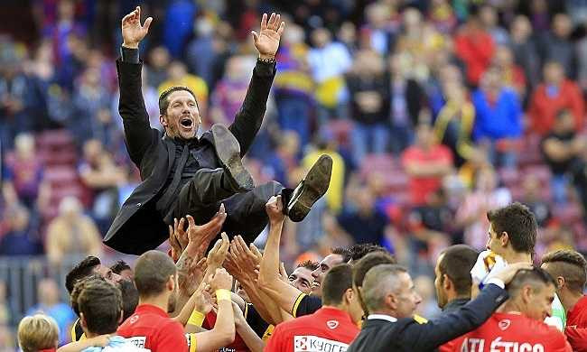Với việc giúp Atletico Madrid lên ngôi vô địch, Diego Simeone được vinh danh với tư cách HLV xuất sắc nhất